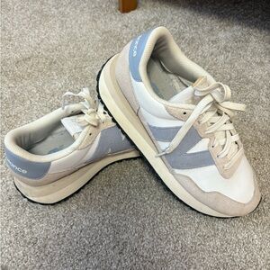 New Balance 237 White and Blue Women’s Sneaker